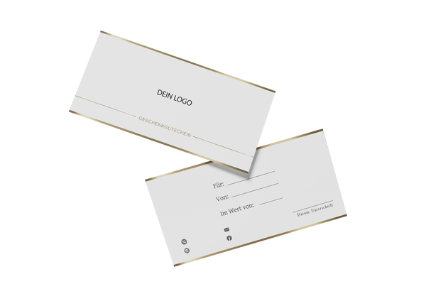 Gutscheinkarten 50 Stück